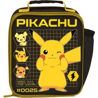 Pokemon Pikachu thermo uzsonnás táska