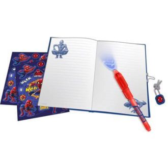   Marvel Spider-man secret diary with magic pen / Marvel Spider-man pamiętnik z magicznym długopisem