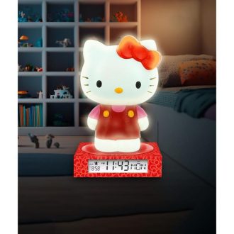   Hello Kitty 3D lamp with alarm / Hello Kitty lampka 3D z budzikiem