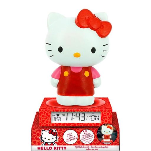 Hello Kitty 3D lamp with alarm / Hello Kitty lampka 3D z budzikiem