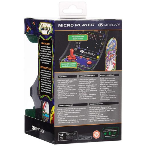 Micro Player Galanga retro játékkonzol