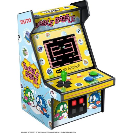 Micro Player Bubble Bobble retró mini játékkonzol
