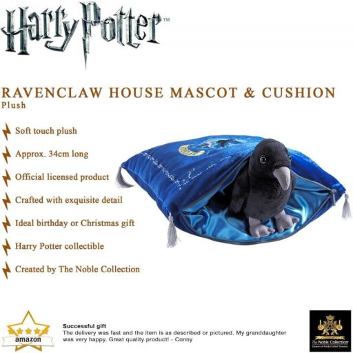 Harry Potter - Ravenclaw House Plush and Cushion / zestaw Harry Potter: poduszka plus maskotka - Ravenclaw