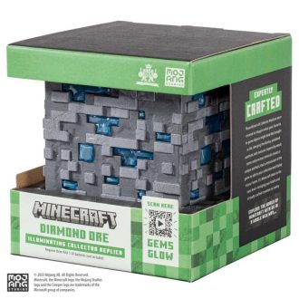 Minecraft gyémánt érc - 3D kocka lámpa