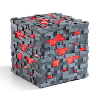 MINECRAFT Vörös kő érc - Világító kocka Lámpa 