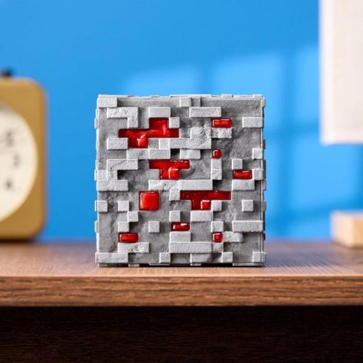 MINECRAFT Vörös kő érc - Világító kocka Lámpa 